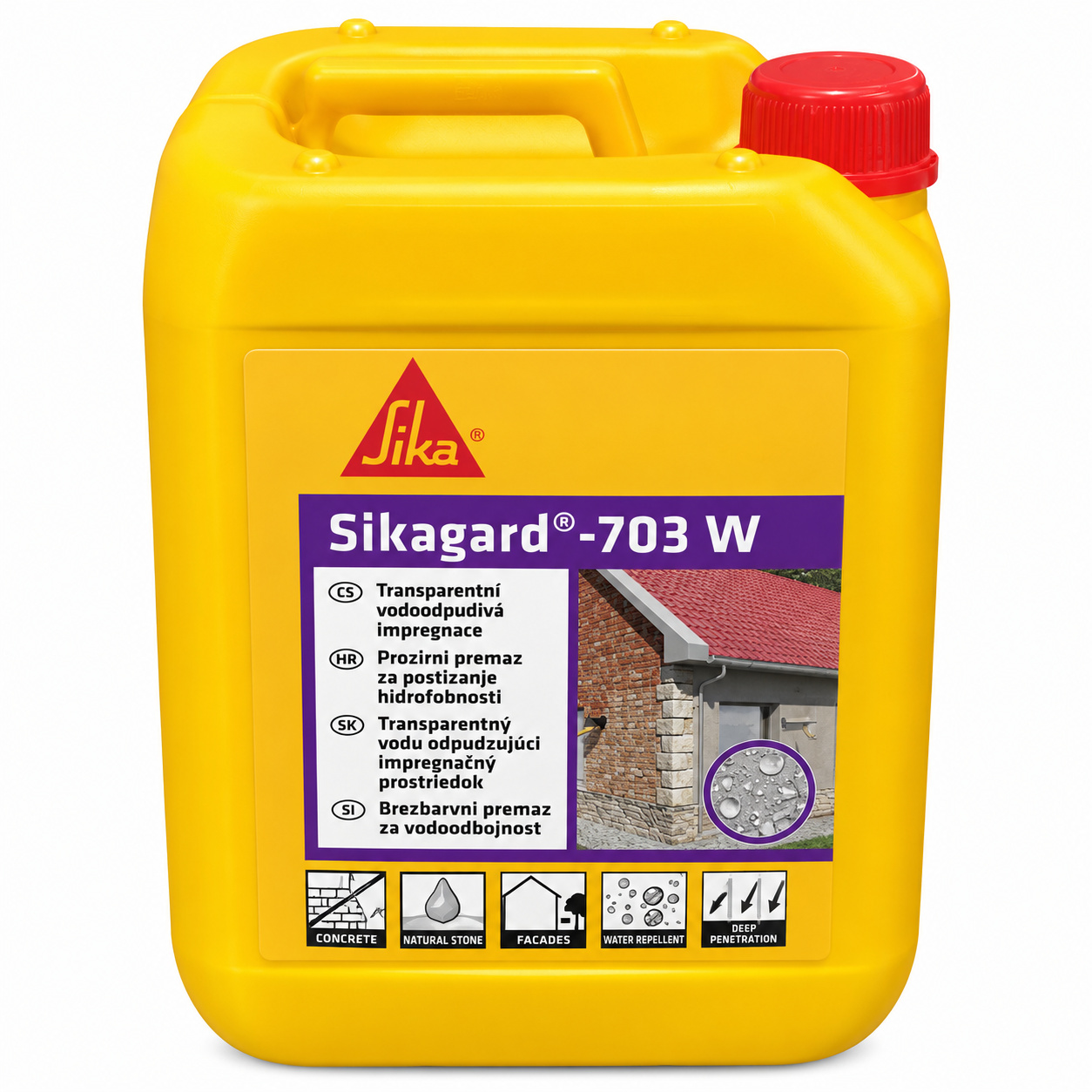 SIKA GARD 703 W 5L bezfarebna impregnacia na vodne